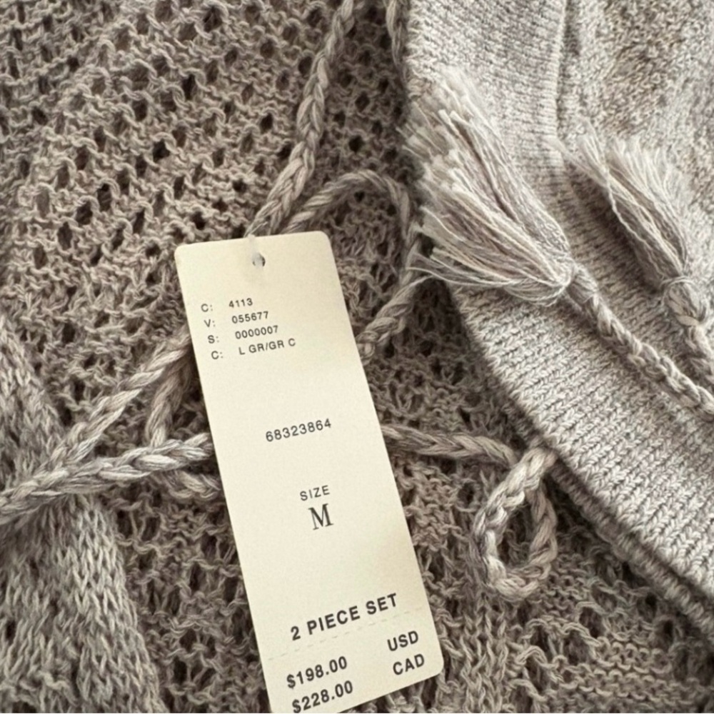 Anthropologie 2 Piece
Resort Knit Dress/ Coverup NWT - Picture 6 of 7